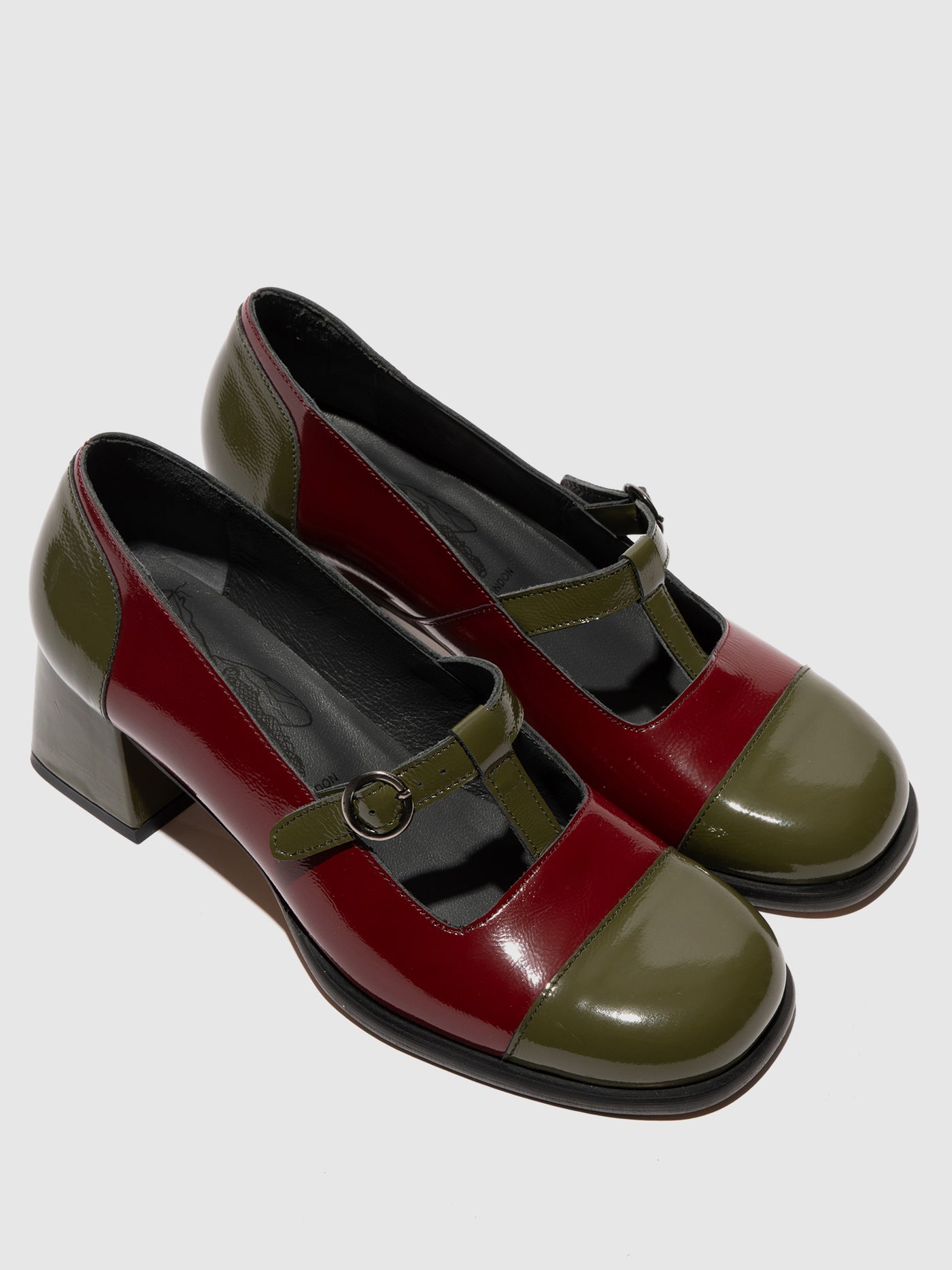 Buckle Shoes SOLF341FLY SEA/KELP INT. RUST
