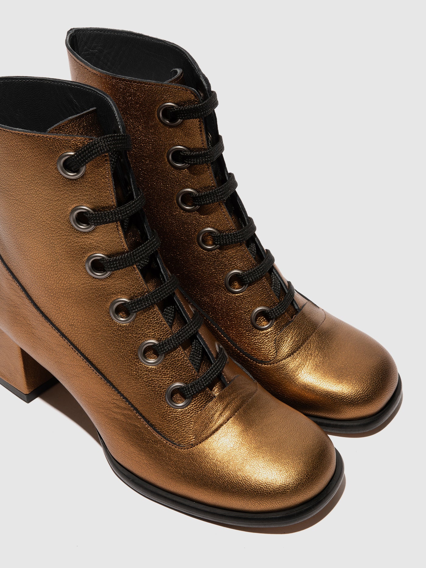 Lace-up Ankle Boots SEPY342FLY GOLD