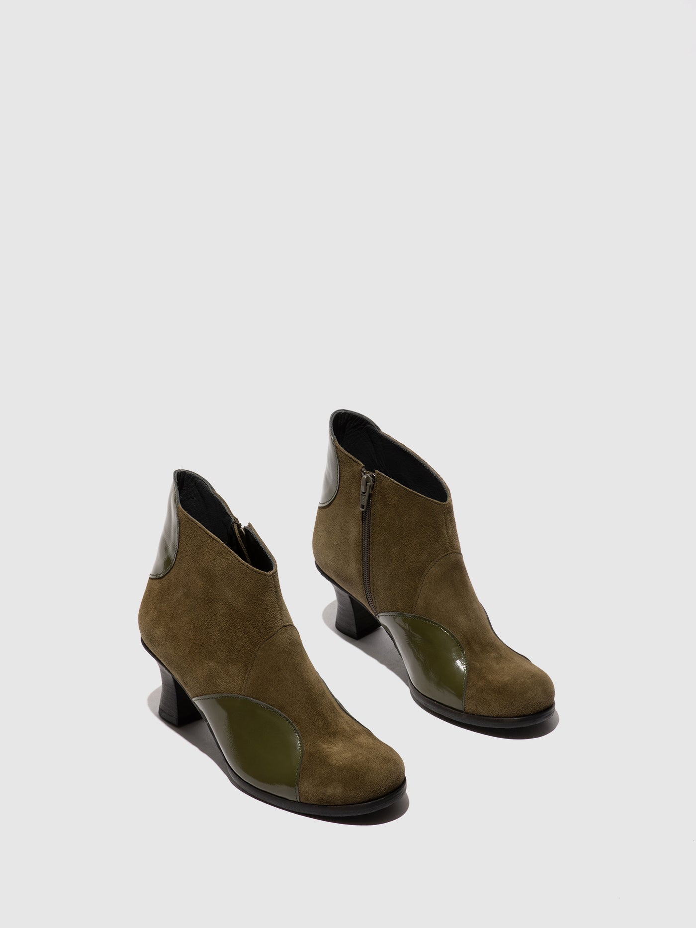 Zip Up Ankle Boots BLAIN343FLY ASPEN/SEA KELP