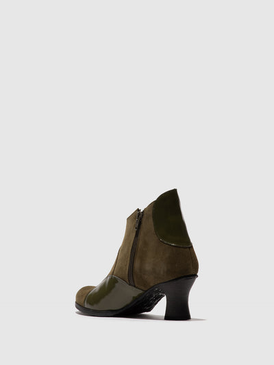 Zip Up Ankle Boots BLAIN343FLY ASPEN/SEA KELP