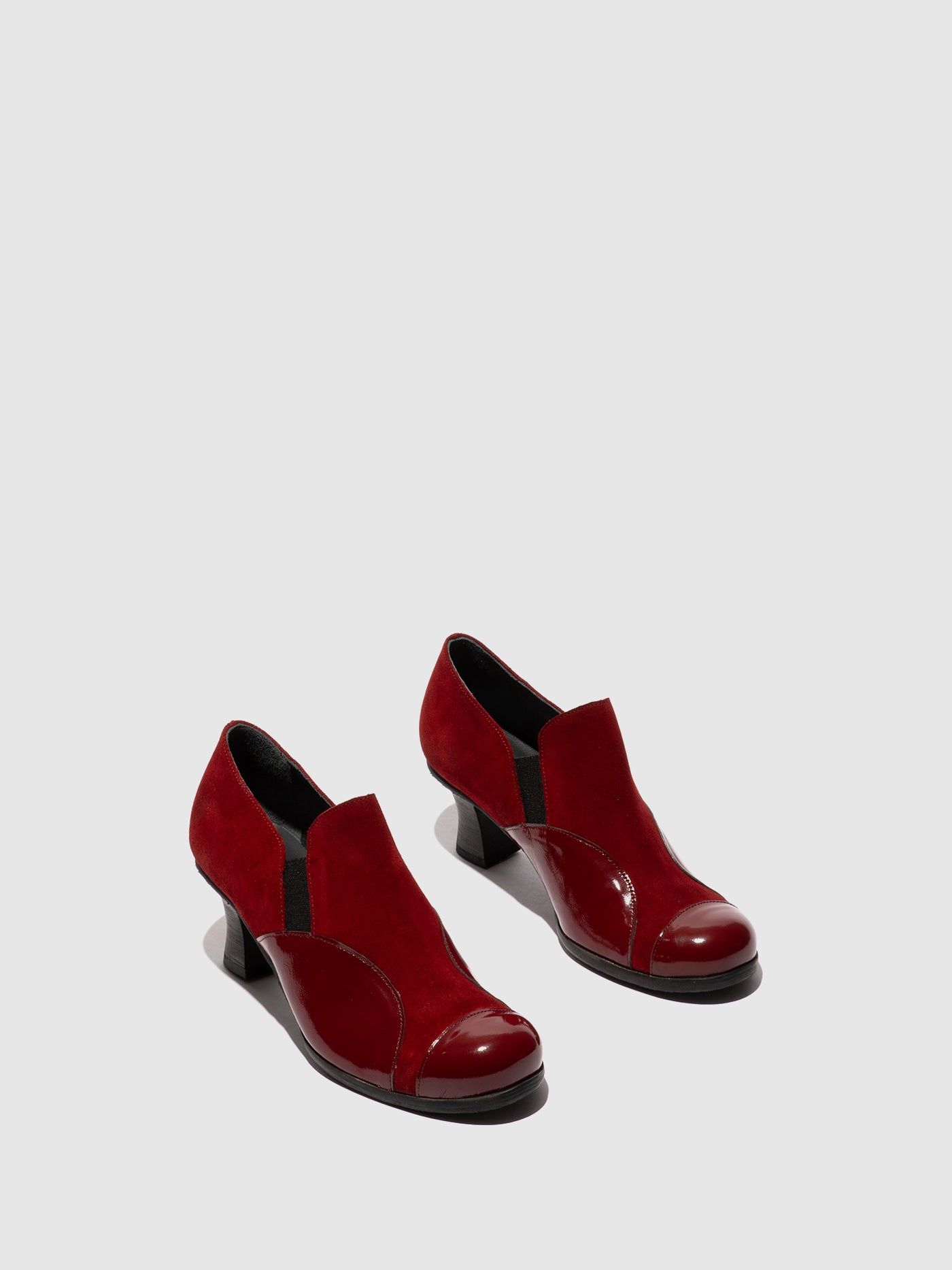 Heel Shoes BAUR344FLY RED/INT.RUST – Fly London EU