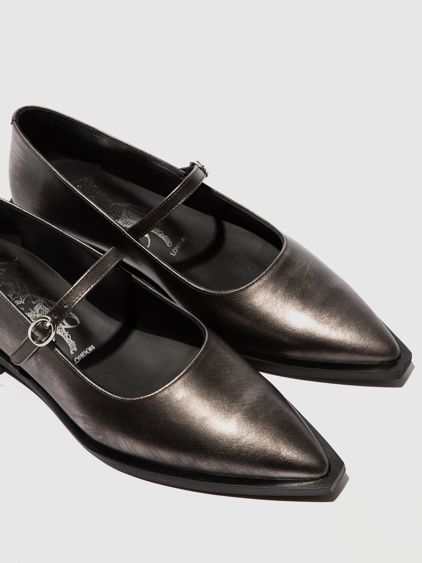 Pointed Toe Shoes RENK347FLY SILVER