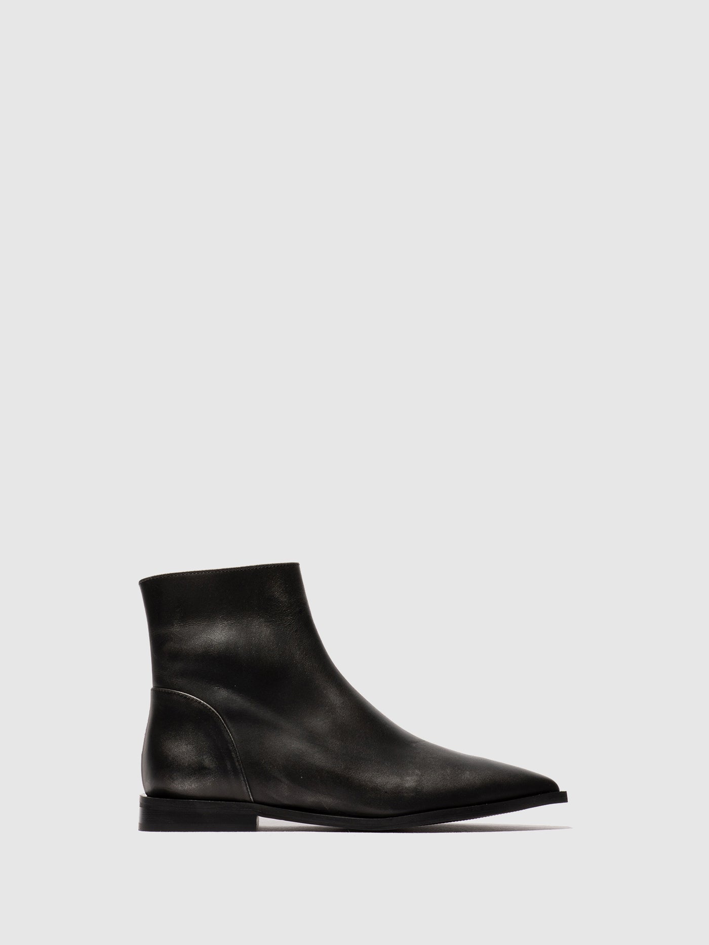 Pointed Toe Ankle Boots RUUL348FLY SILVER