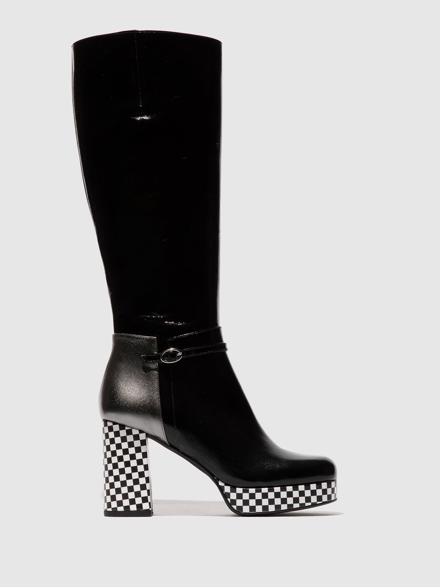 Zip Up Boots ECHI354FLY BLACK/GRAPHITE
