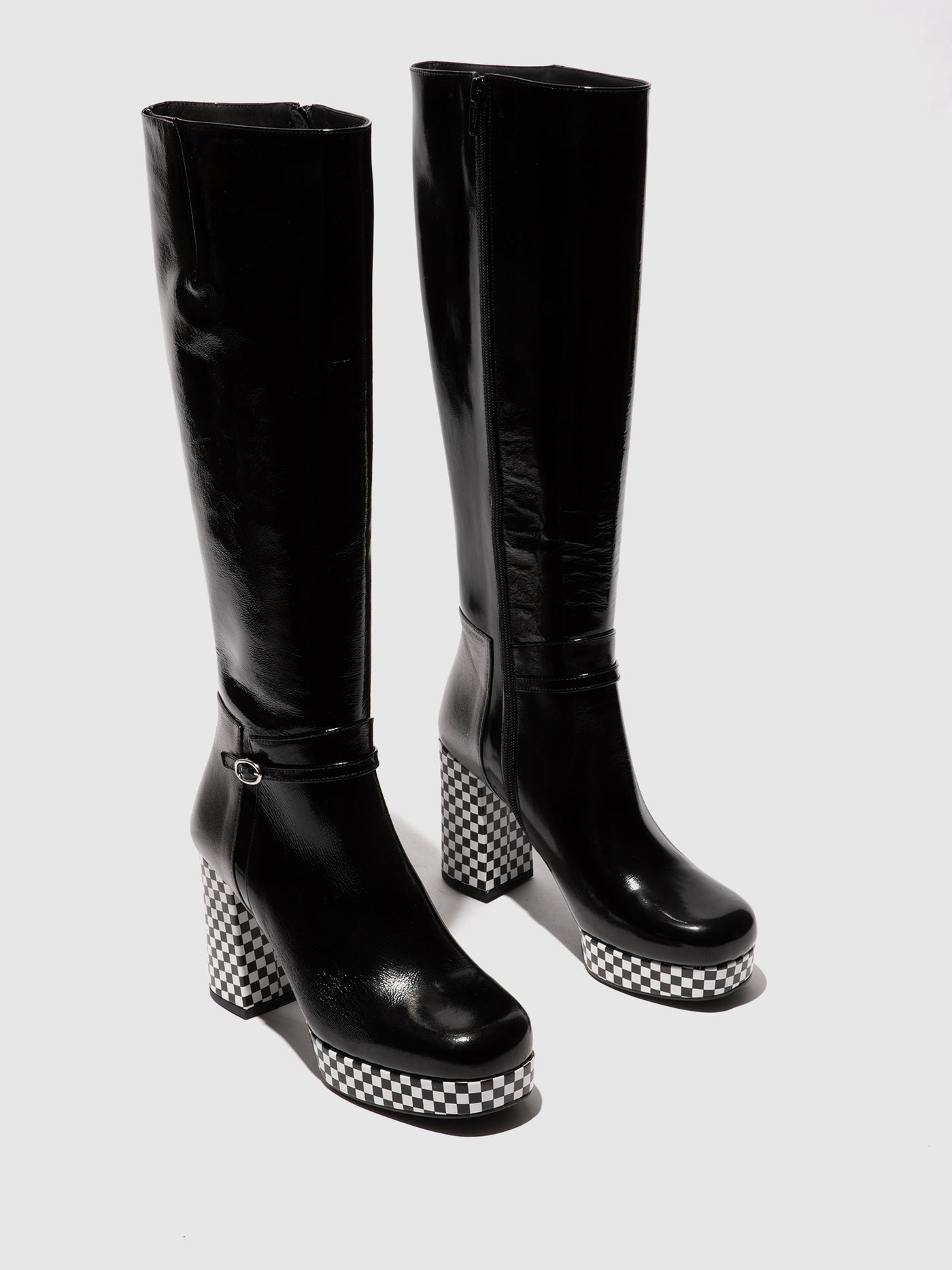Zip Up Boots ECHI354FLY BLACK/GRAPHITE