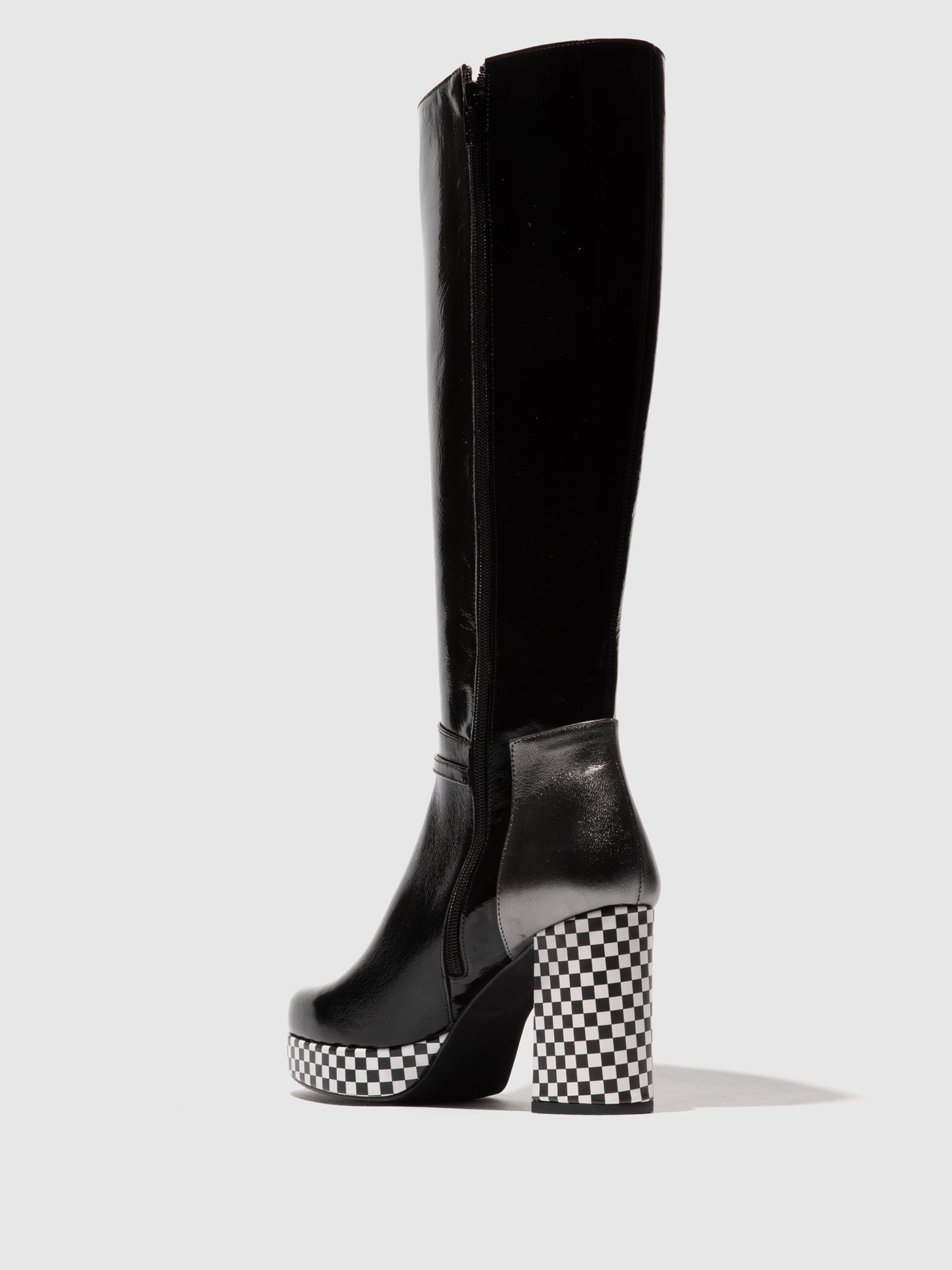 Zip Up Boots ECHI354FLY BLACK/GRAPHITE