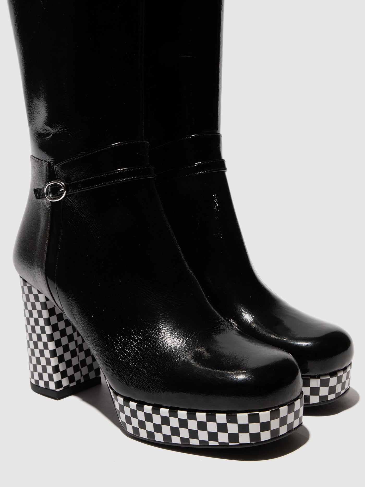 Zip Up Boots ECHI354FLY BLACK/GRAPHITE