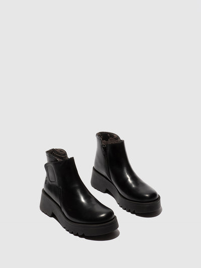 Velcro Ankle Boots MUFE363FLY BLACK