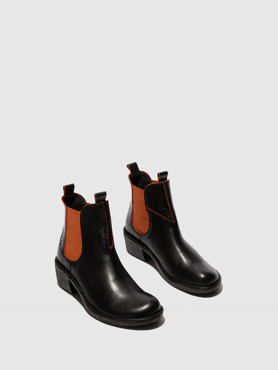 Chelsea Ankle Boots MEME030FLY BLACK/RED