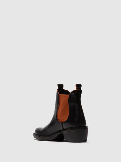 Chelsea Ankle Boots MEME030FLY BLACK/RED