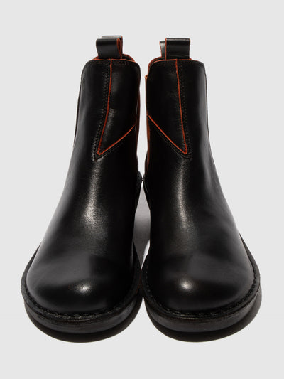 Chelsea Ankle Boots MEME030FLY BLACK/RED