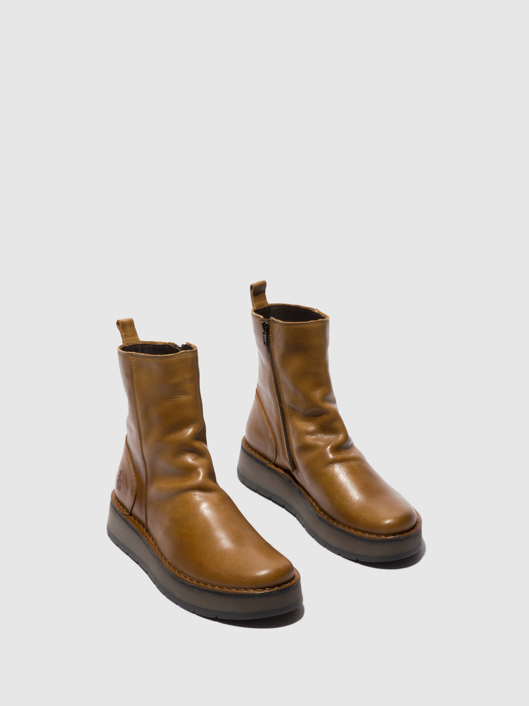 Made In Italy Stivaletti in pelle donna con tacco e plateau: in offerta Made In Italy Stivaletti in pelle donna con tacco e plateau: in offerta