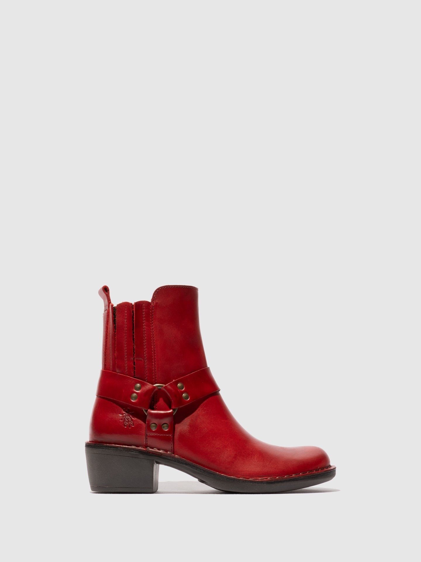 Zip Up Ankle Boots MEBI123FLY RED – Fly London EU