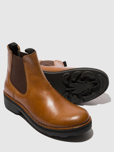 Chelsea Ankle Boots NOLL127FLY MID. BROWN