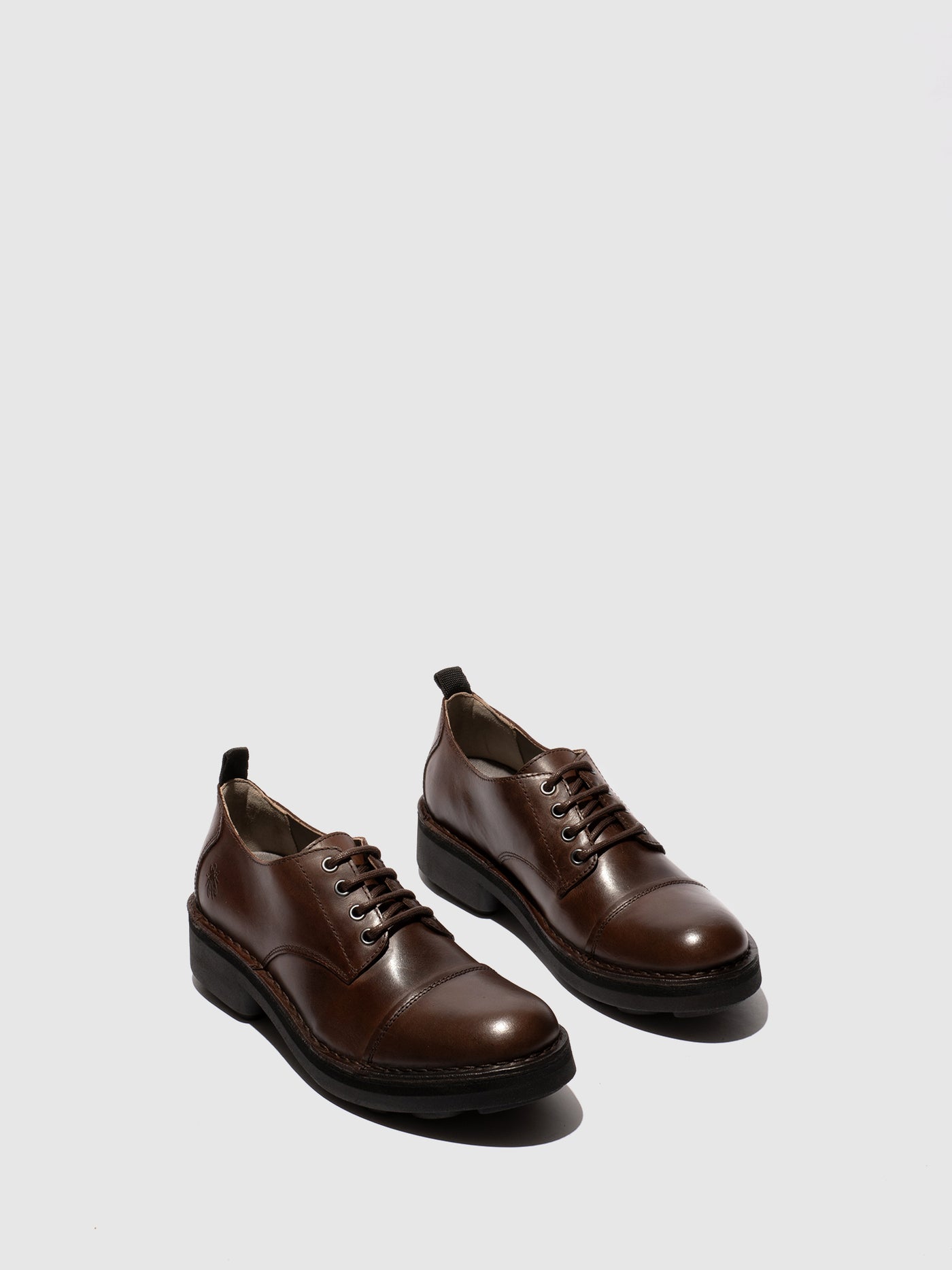 Lace-up Shoes NALY137FLY DK. BROWN