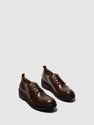 Lace-up Shoes NALY137FLY DK. BROWN
