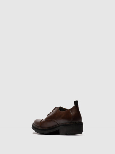 Lace-up Shoes NALY137FLY DK. BROWN