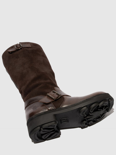 Zip Up Boots NOCH140FLY DK.BROWN/EXPRESSO