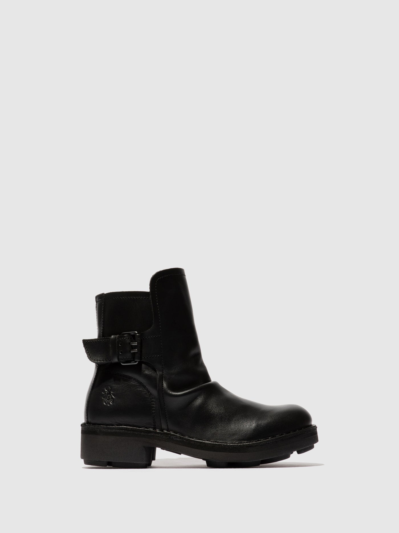 Buckle Ankle Boots NAFE142FLY BLACK