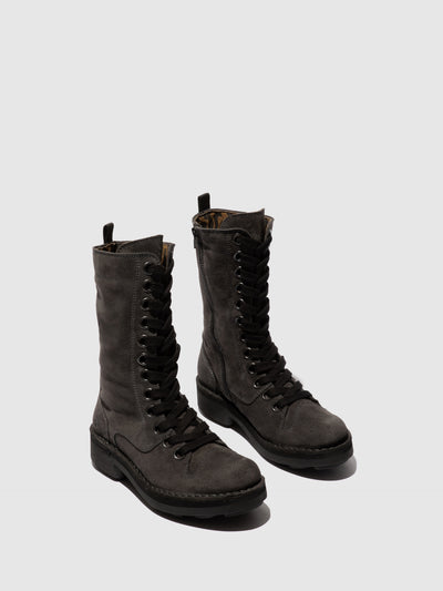 Lace-up Boots NAJI144FLY OIL SUEDE DIESEL