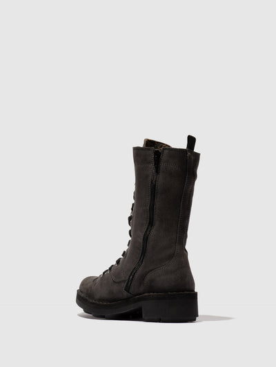 Lace-up Boots NAJI144FLY OIL SUEDE DIESEL