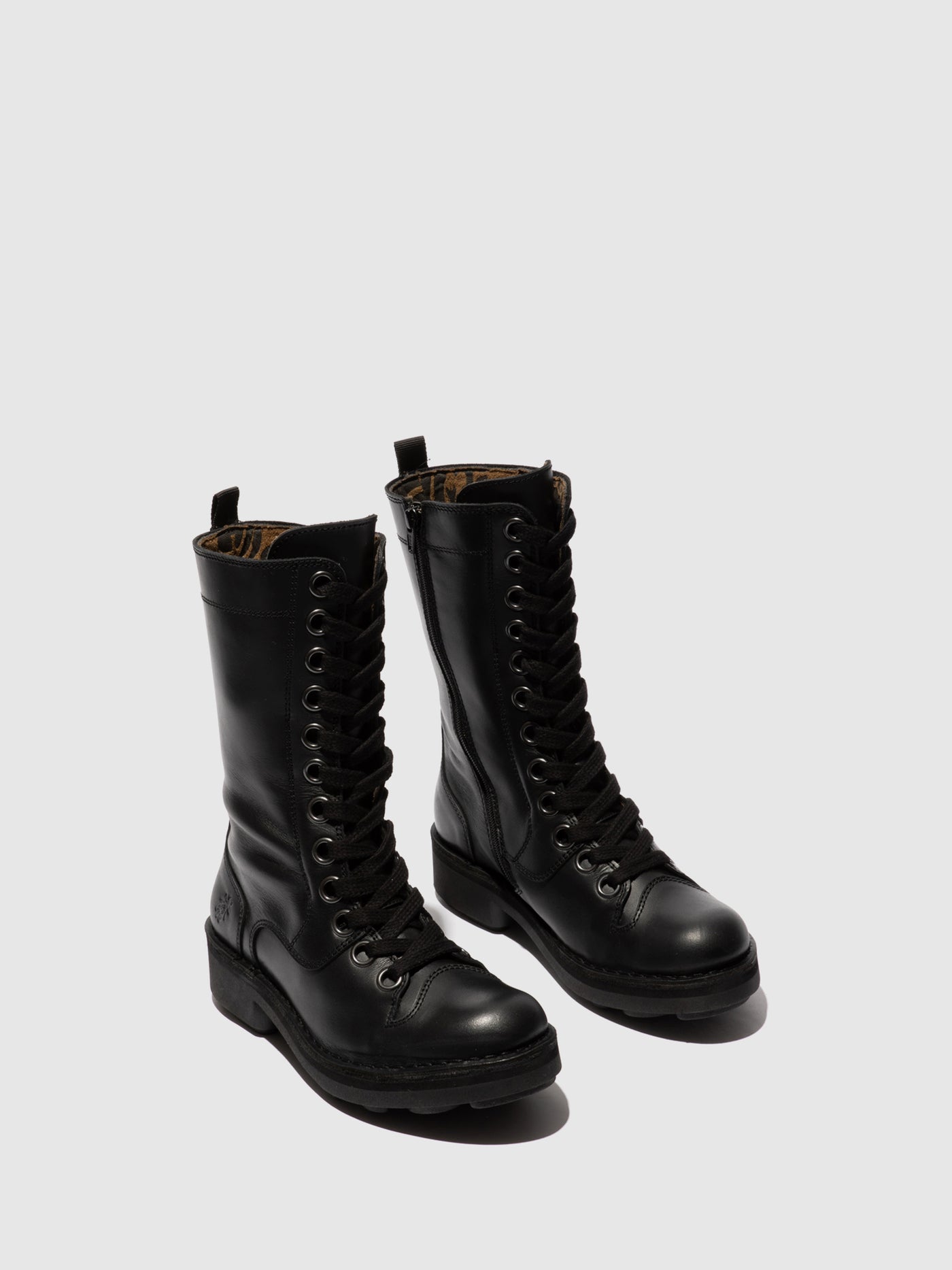 Lace-up Boots NAJI144FLY BLACK