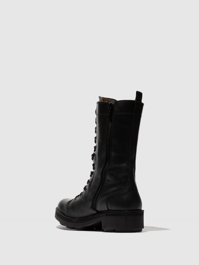 Lace-up Boots NAJI144FLY BLACK