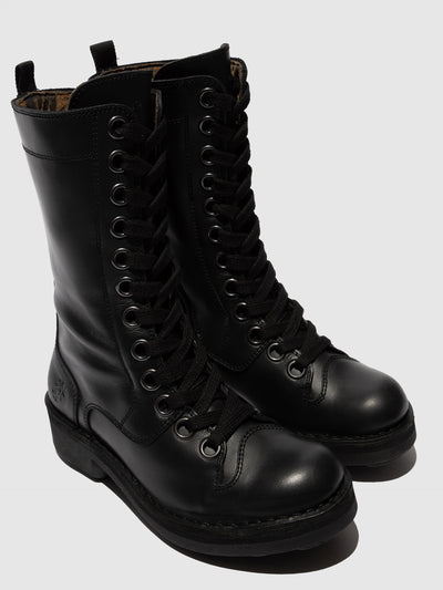 Lace-up Boots NAJI144FLY BLACK