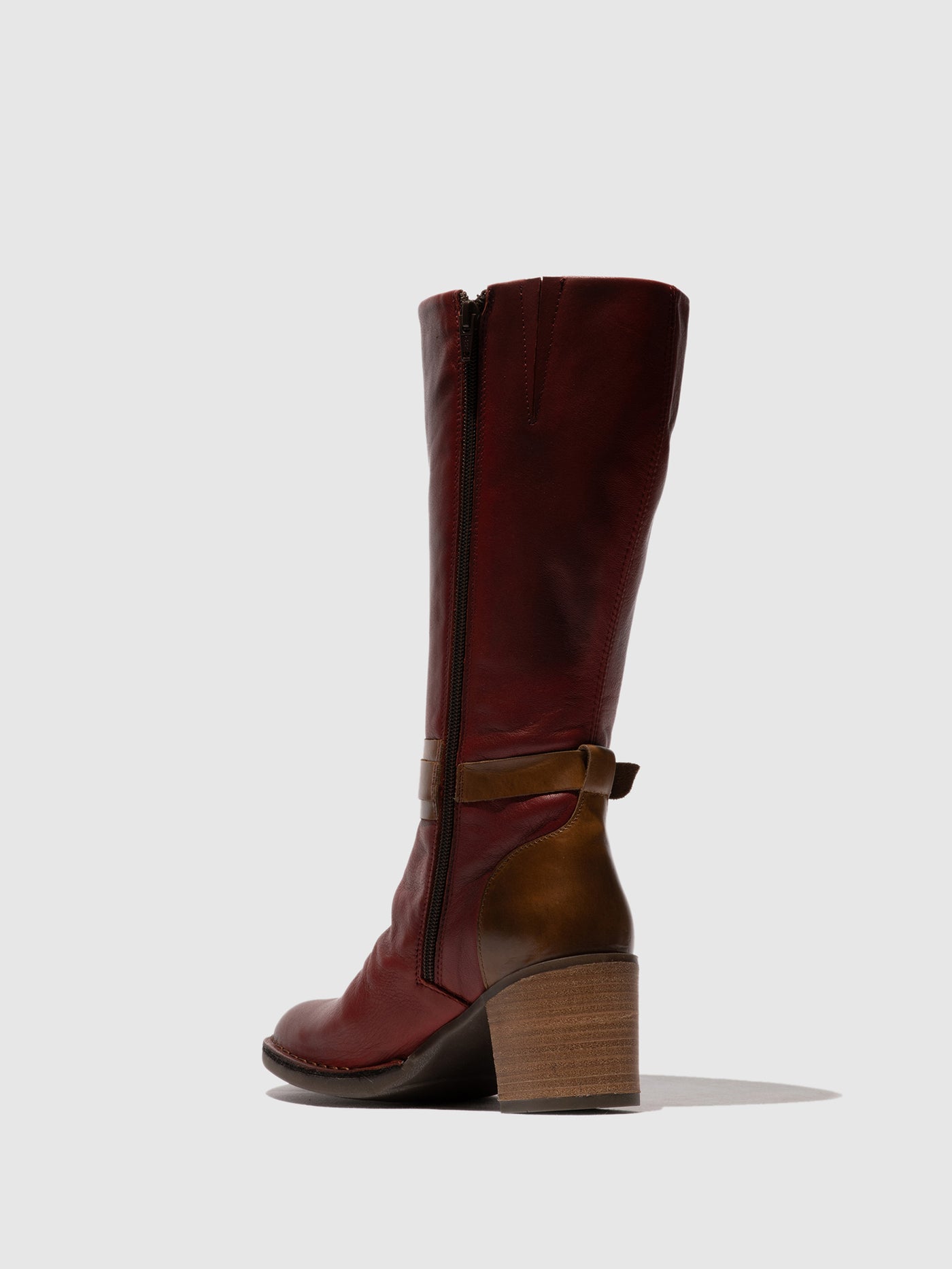 Buckle Boots BEIF165FLY OXBLOOD/CAMEL