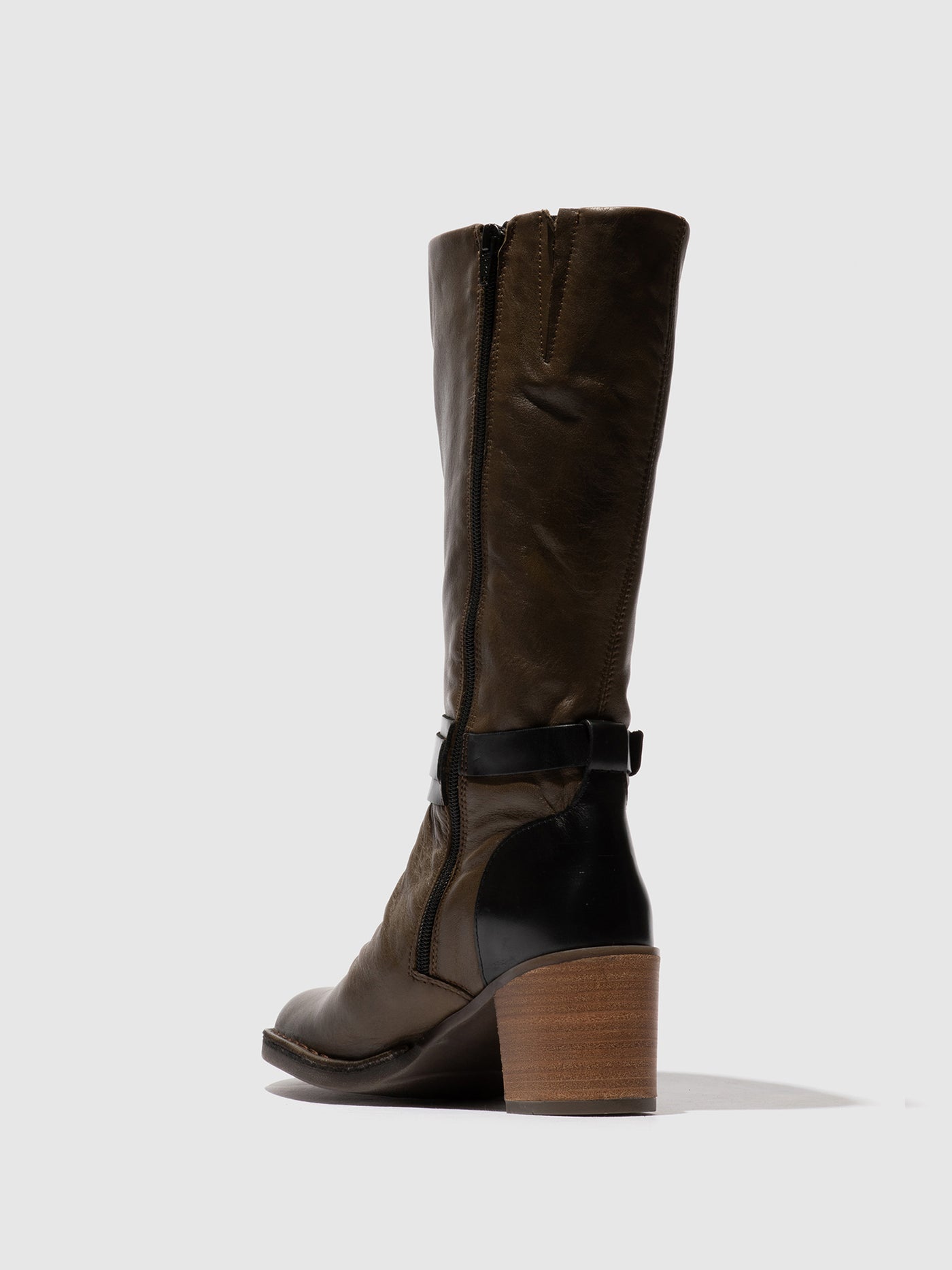 Buckle Boots BEIF165FLY MILITAR/BLACK