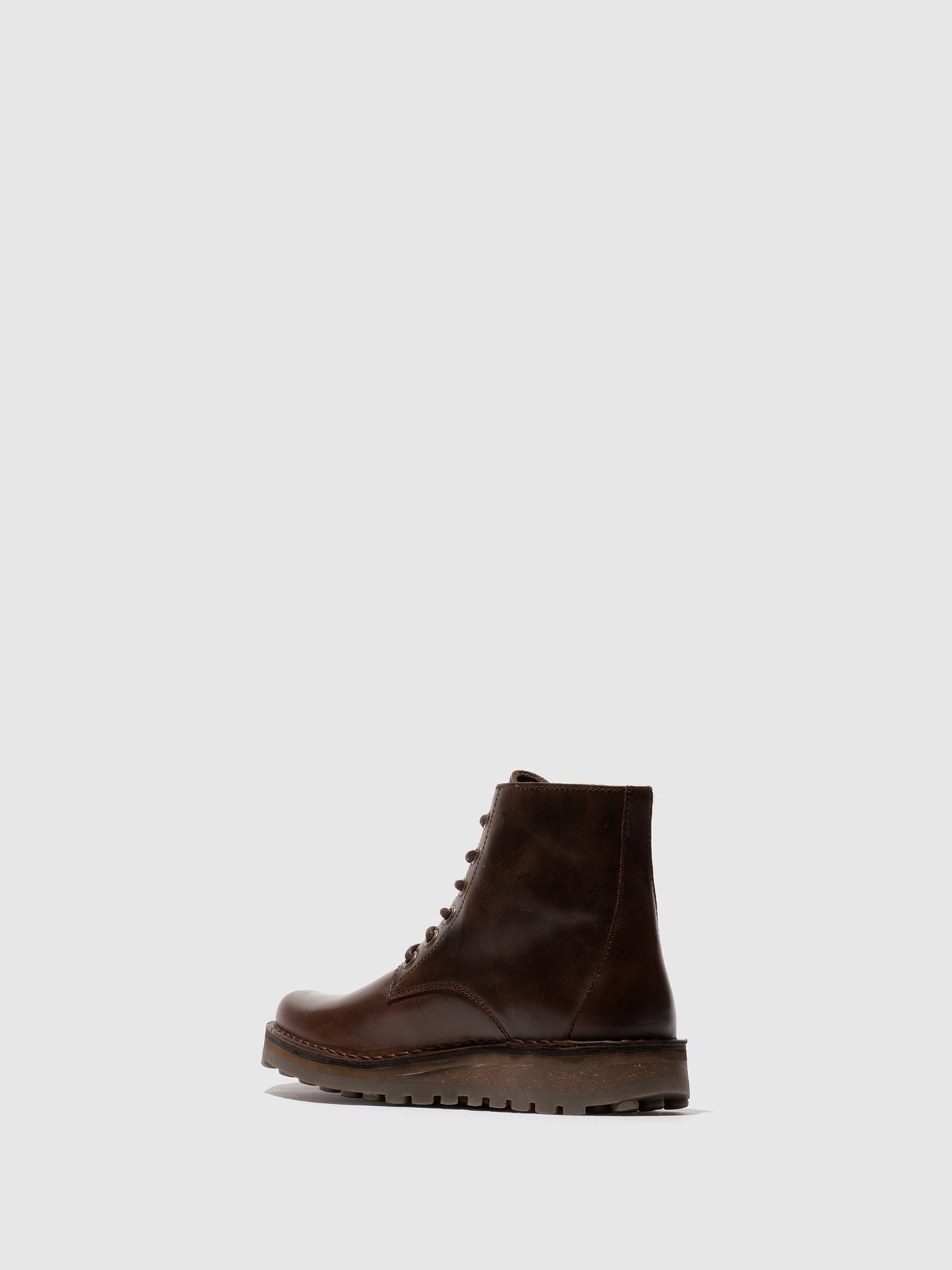 Lace-up Ankle Boots TLIK166FLY DK. BROWN