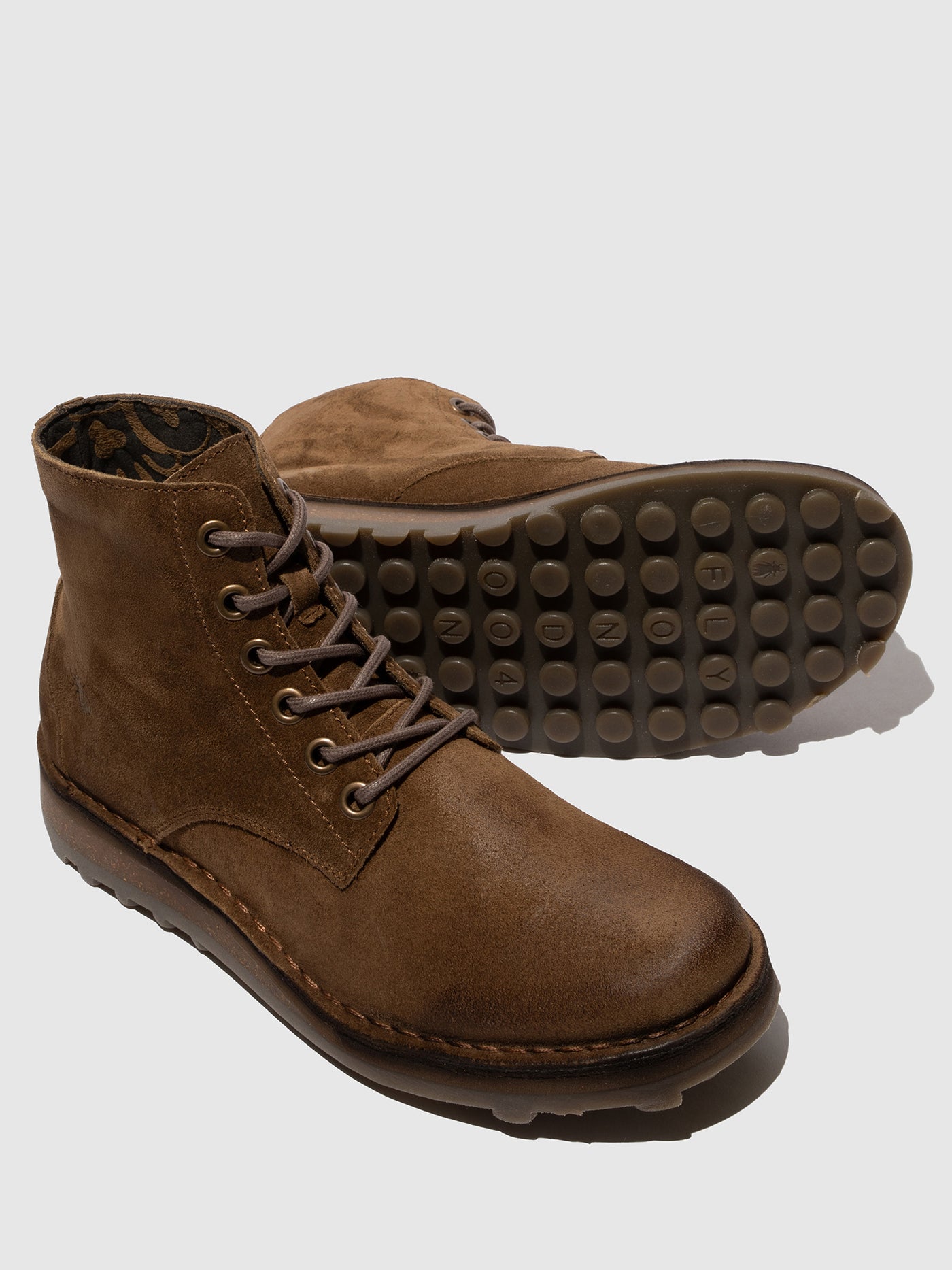 Lace-up Ankle Boots TLIK166FLY ELEPHANT