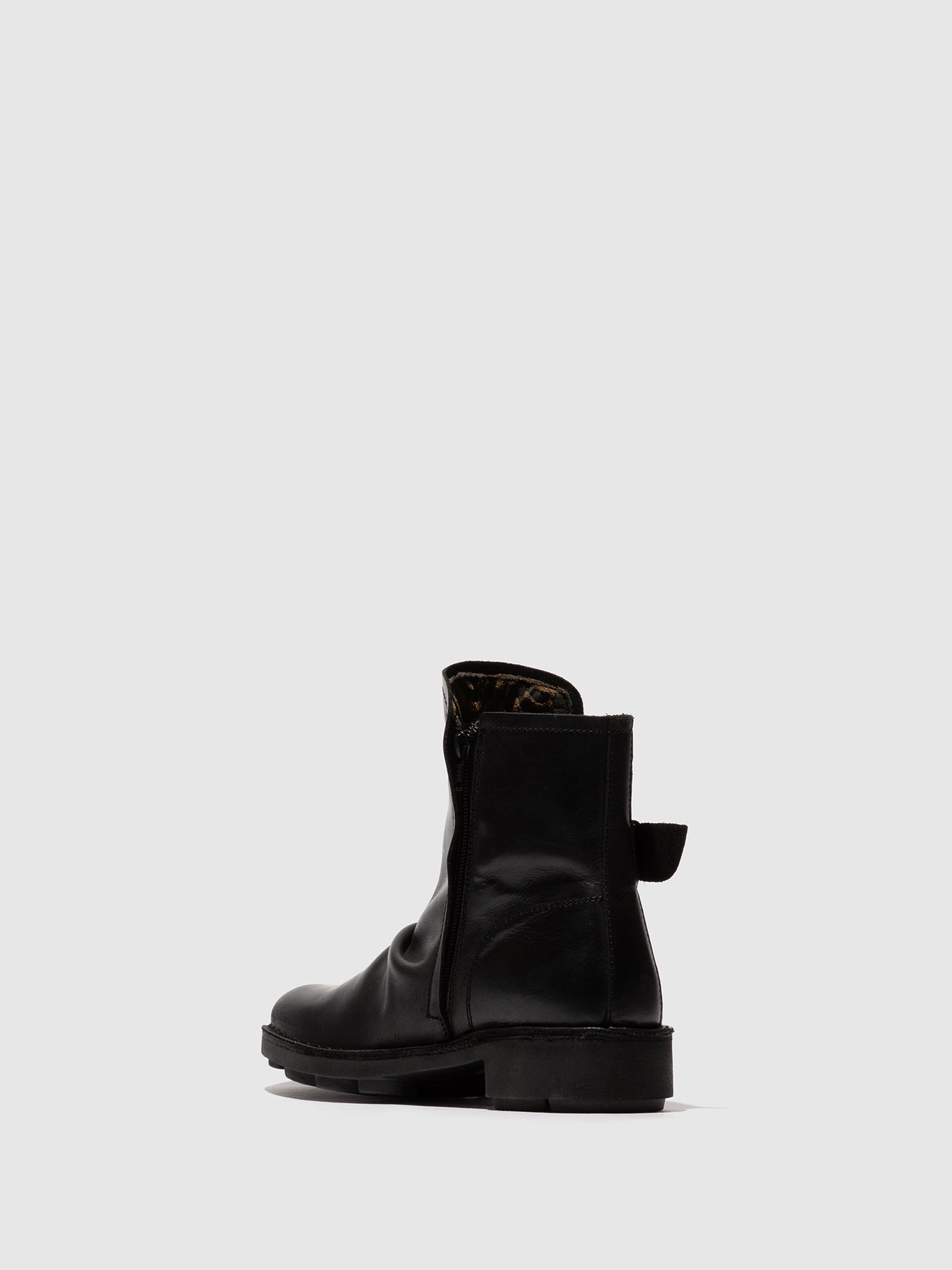 Buckle Ankle Boots NURY175FLY BLACK