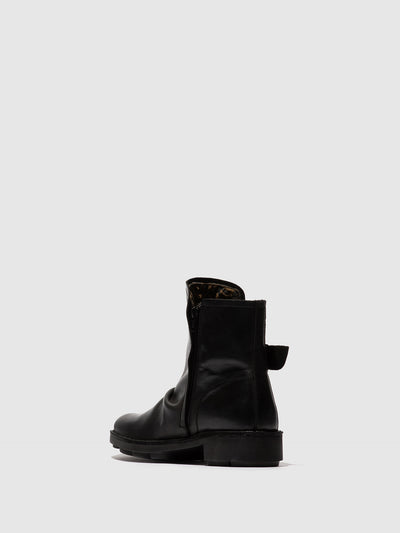 Buckle Ankle Boots NURY175FLY BLACK