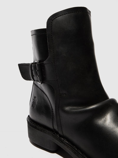 Buckle Ankle Boots NURY175FLY BLACK