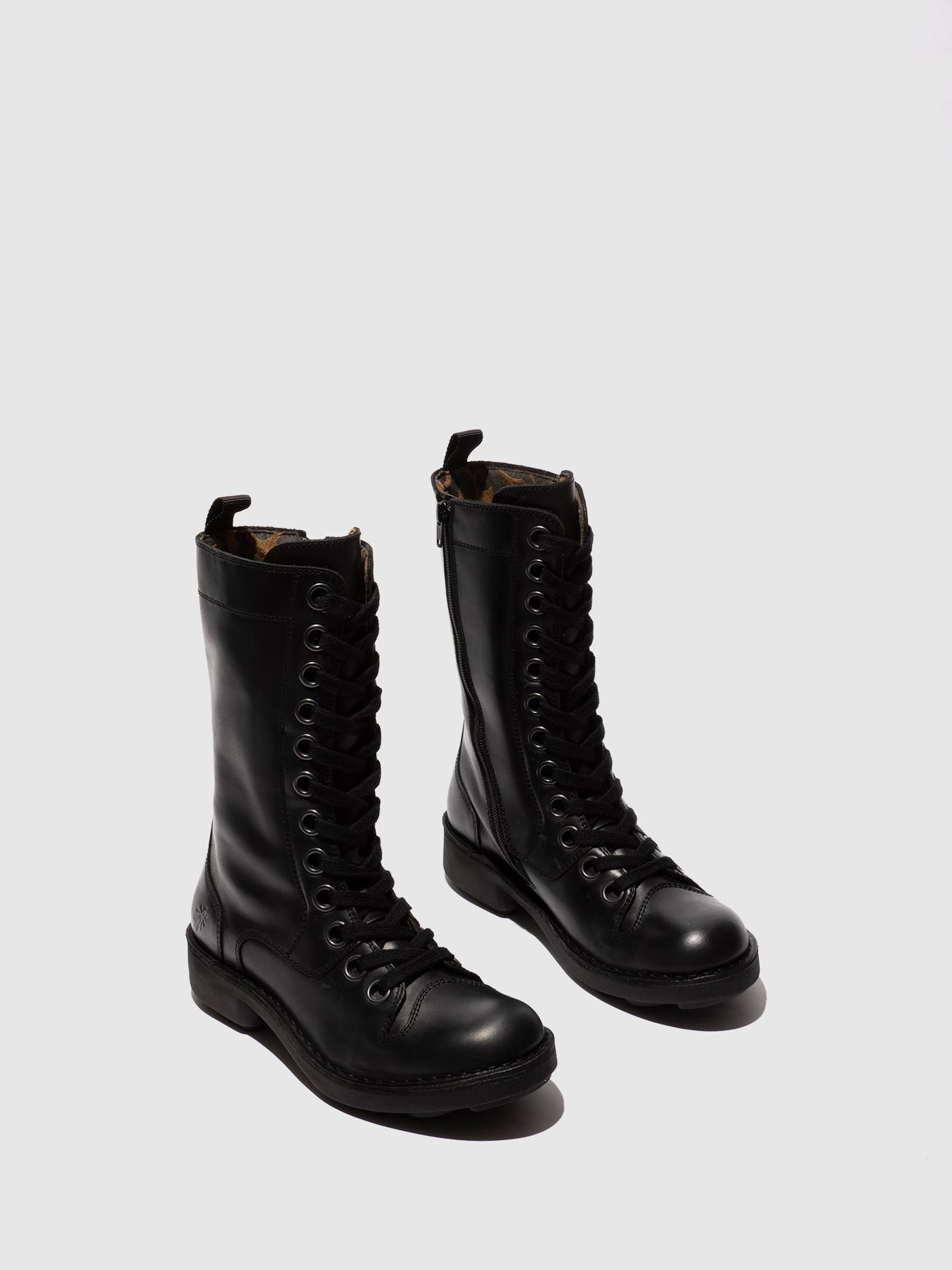 Lace-up Ankle Boots NOLE176FLY BLACK