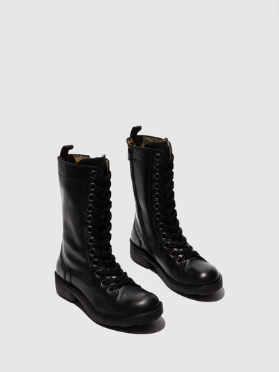 Lace-up Ankle Boots NOLE176FLY BLACK