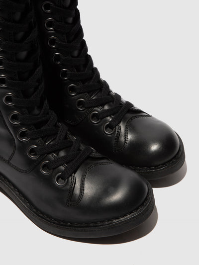 Lace-up Ankle Boots NOLE176FLY BLACK
