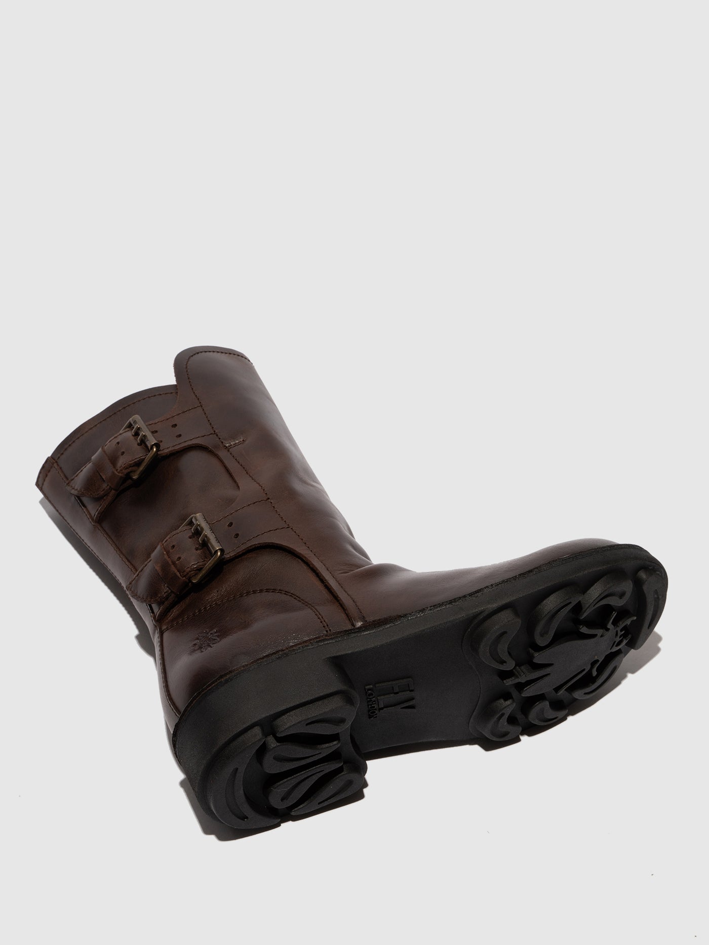 Buckle Ankle Boots NACH177FLY DK. BROWN