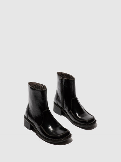 Zip Up Ankle Boots EZIA181FLY NAPPALAK BLACK