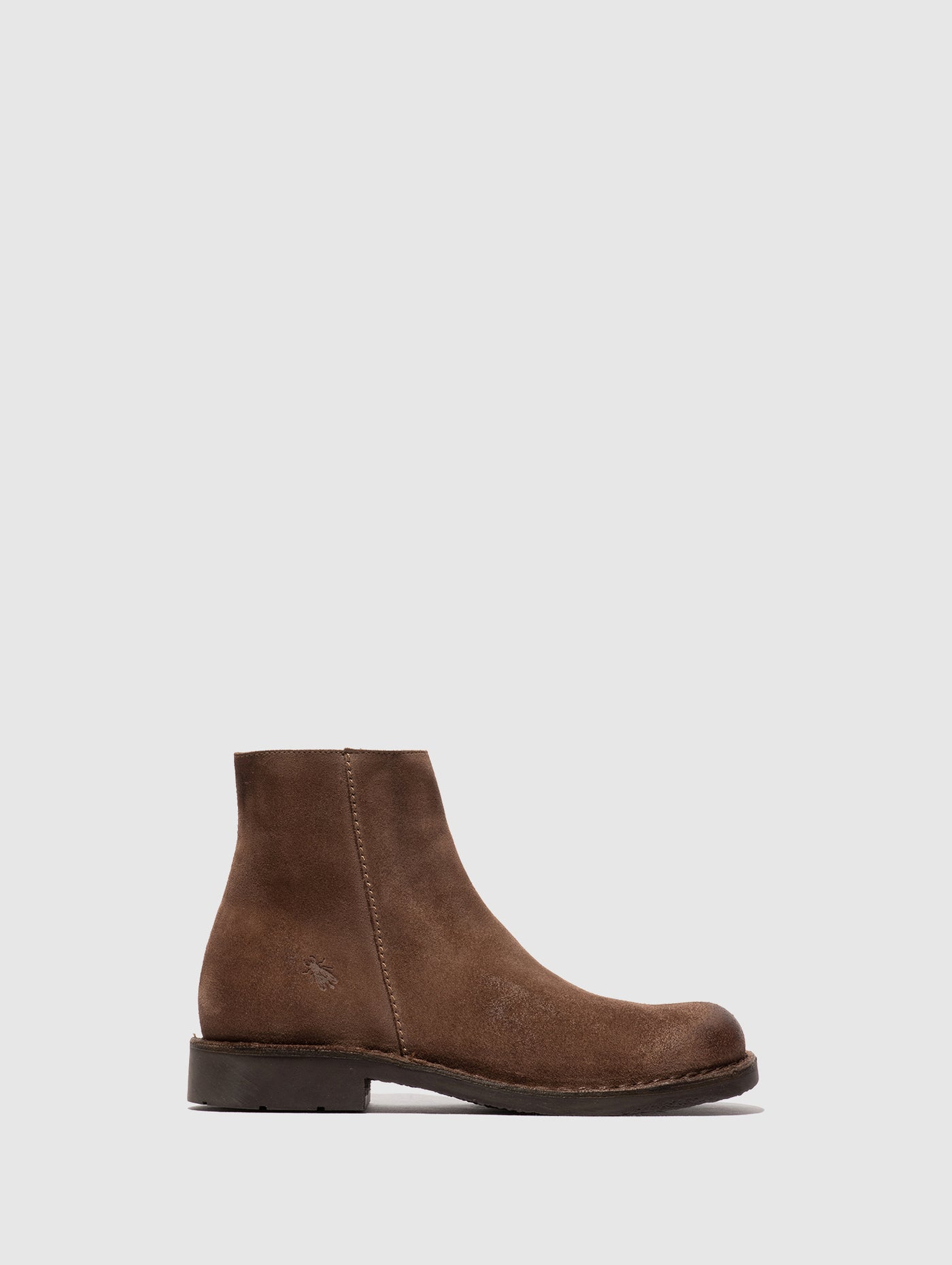 Zip Up Ankle Boots RUPE183FLY TAUPE