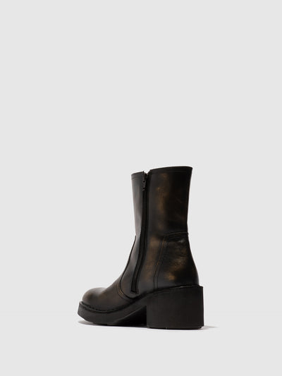 Zip Up Ankle Boots NORE191FLY GOLD