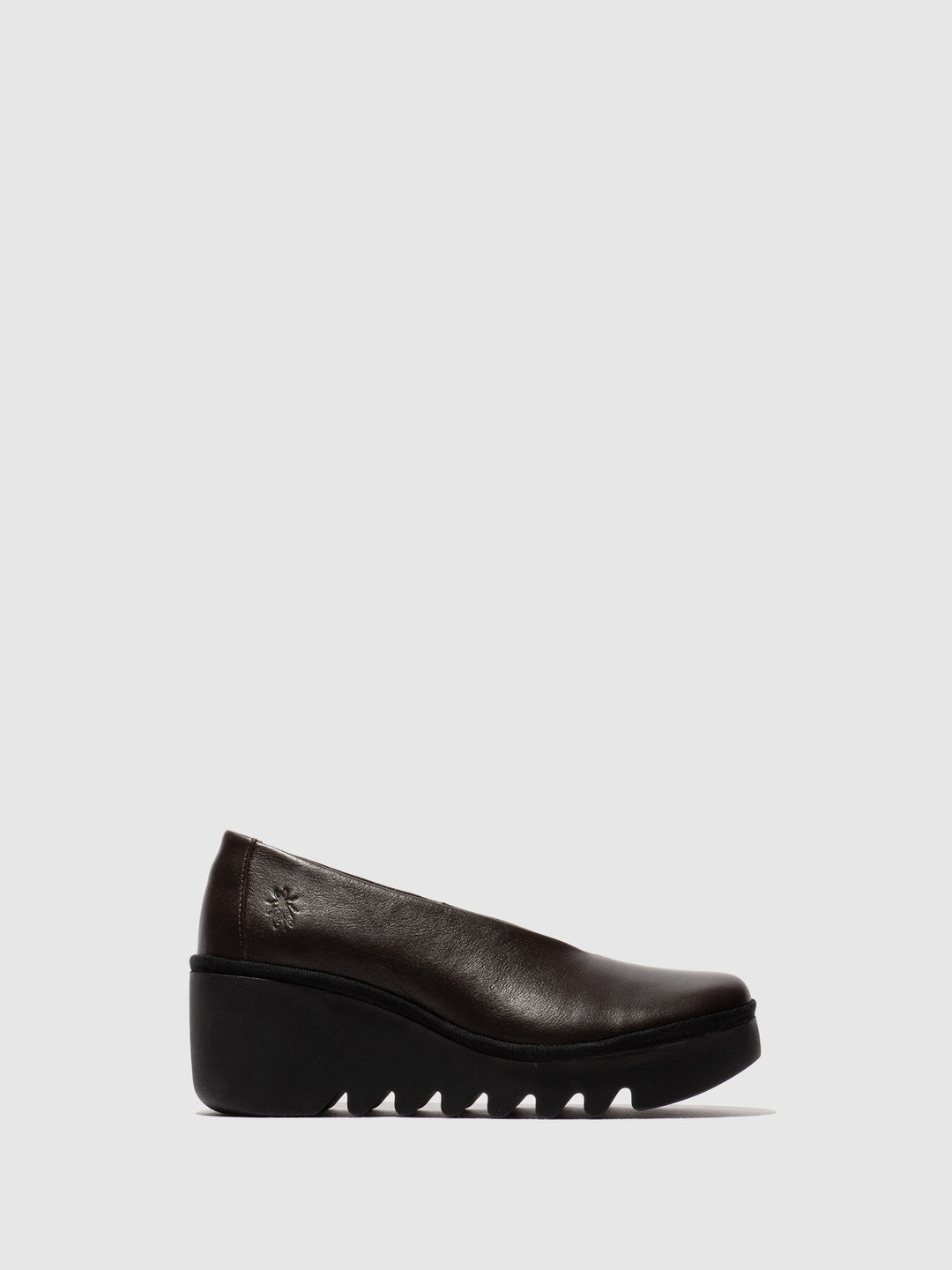Bottines FLY London Femme Cuir Olive - Taille 37 EU / 6 US - Talon Compensé - Neuves En Boîte