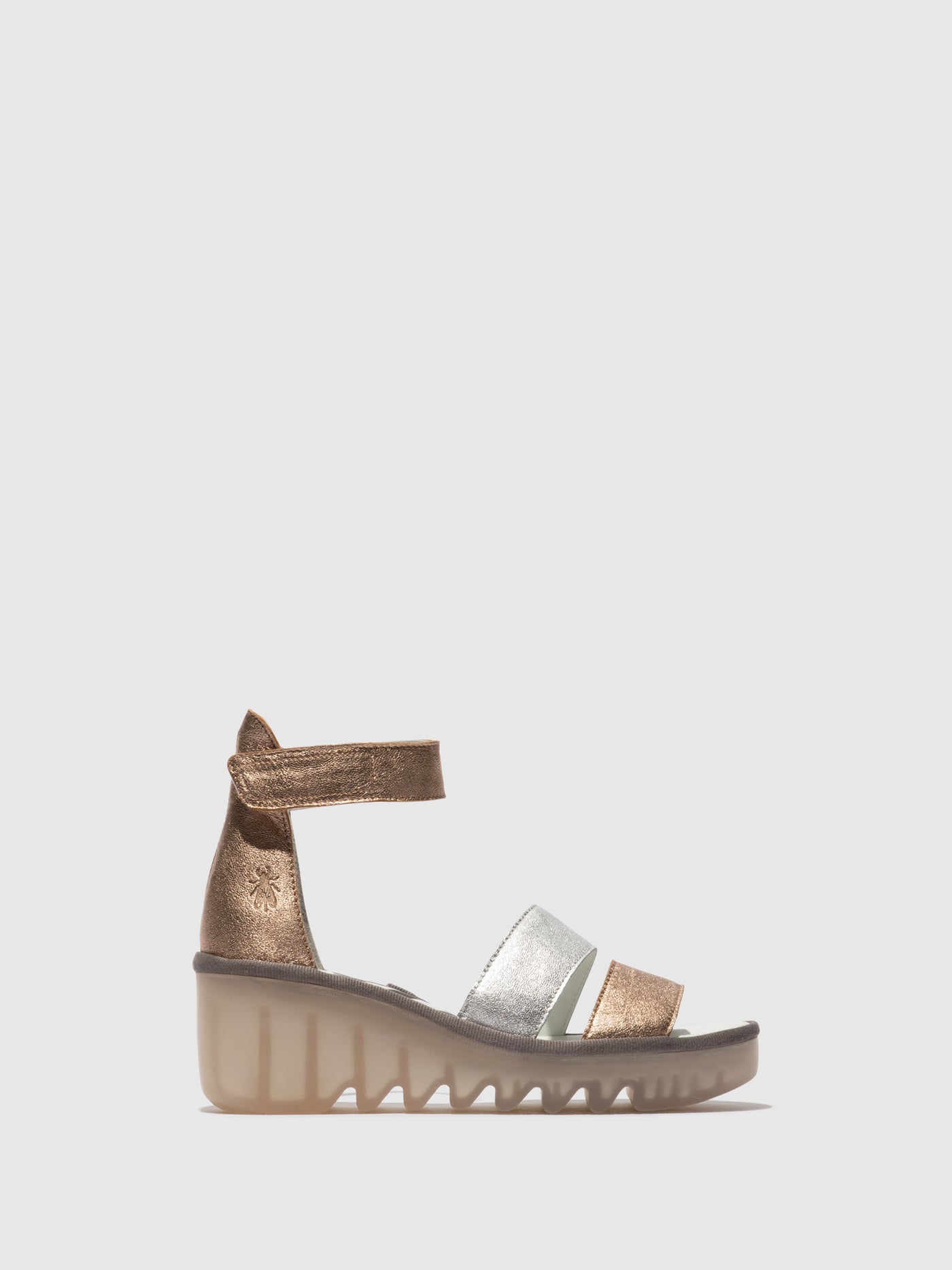 Strappy Sandals BONO290FLY SAHARA/SILVER/SAHARA