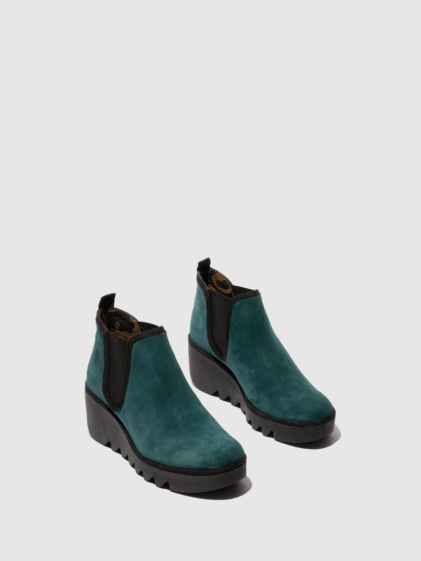 Chelsea Ankle Boots BYNE349FLY OIL SUEDE PETROL