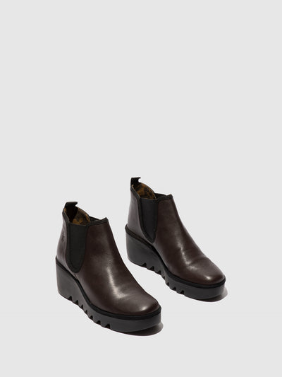 Chelsea Ankle Boots BYNE349FLY DK. BROWN