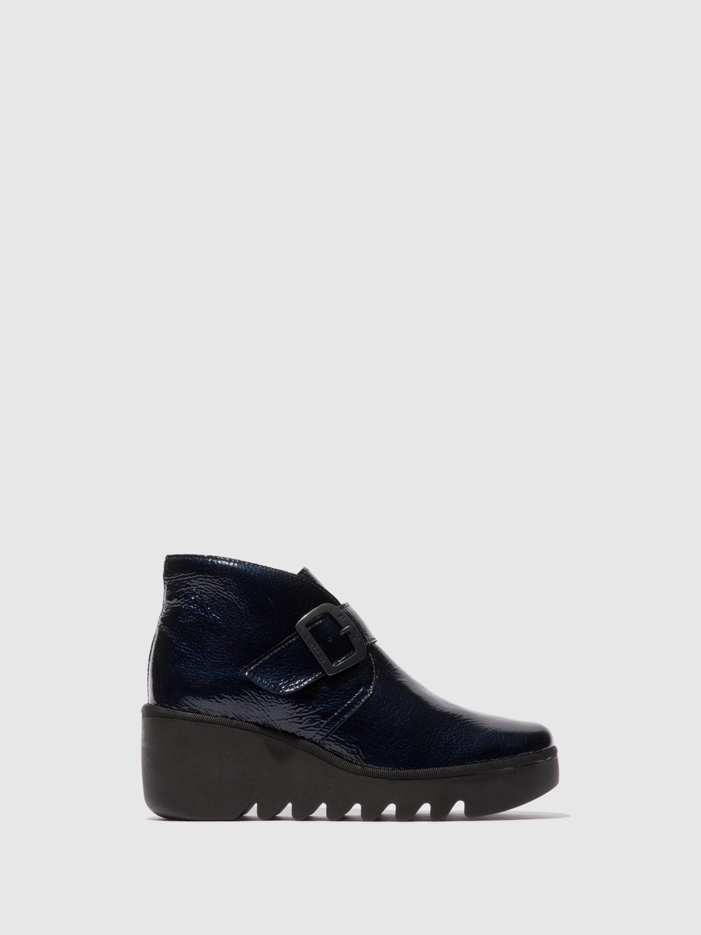 Buckle Ankle Boots BIRT397FLY ROCK NAVY