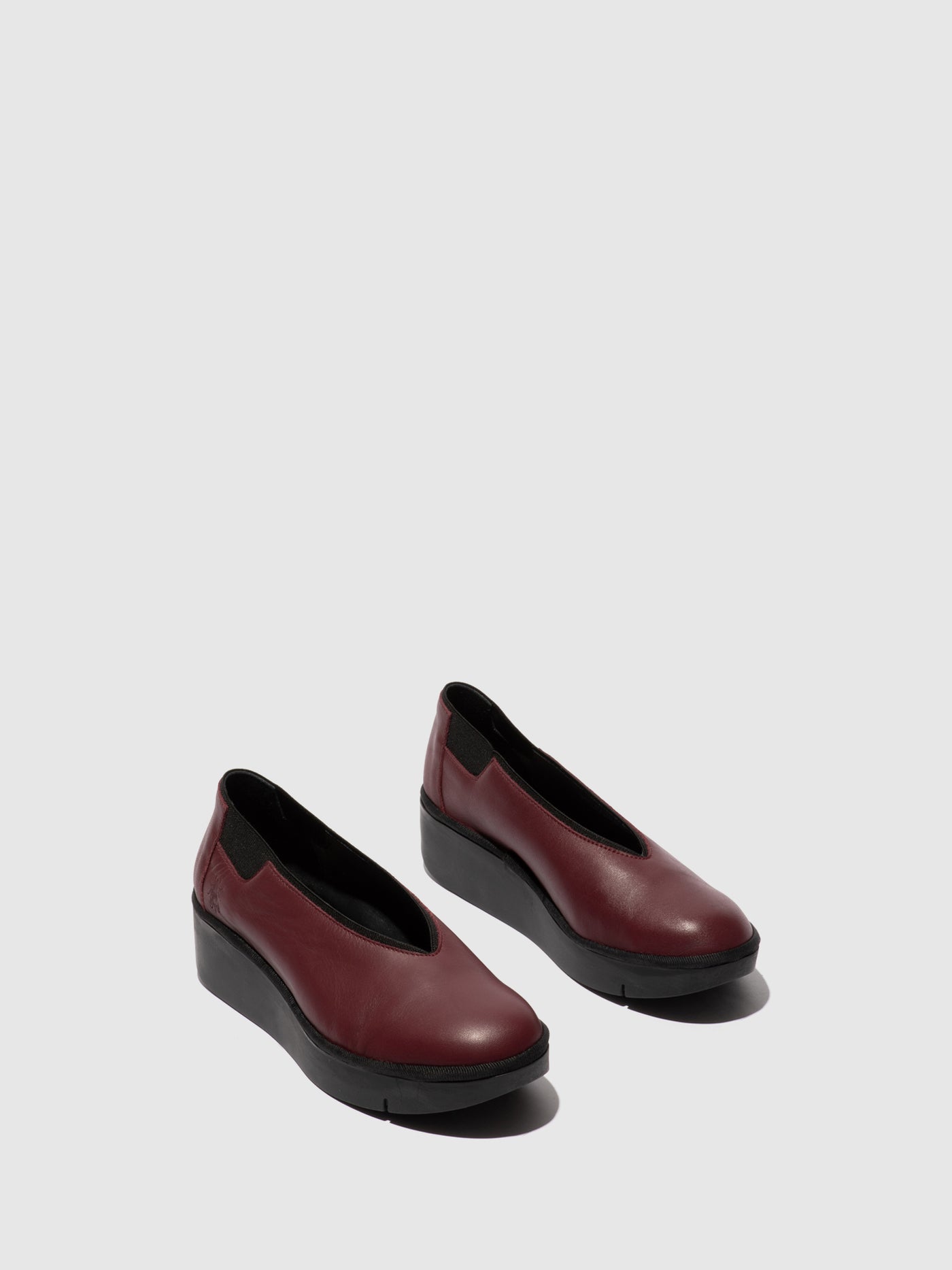 Slip-on Shoes JURY470FLY WINE (BLACK ELASTIC)