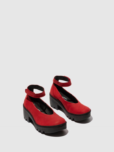 Closed Shoes TIRY497FLY LIPSTICK RED