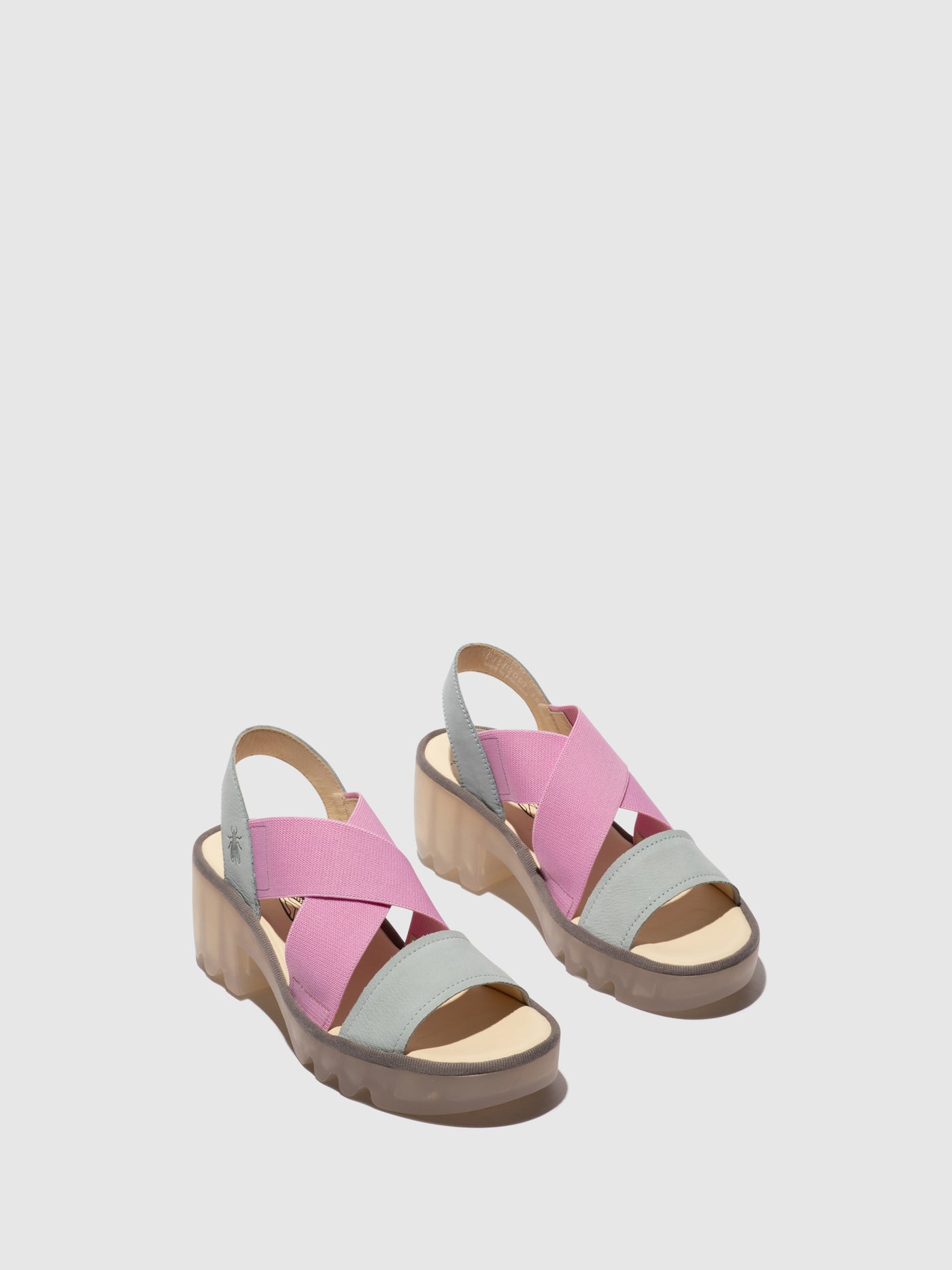 Crossover Sandals TAJI502FLY SKY BLUE/BABY PINK